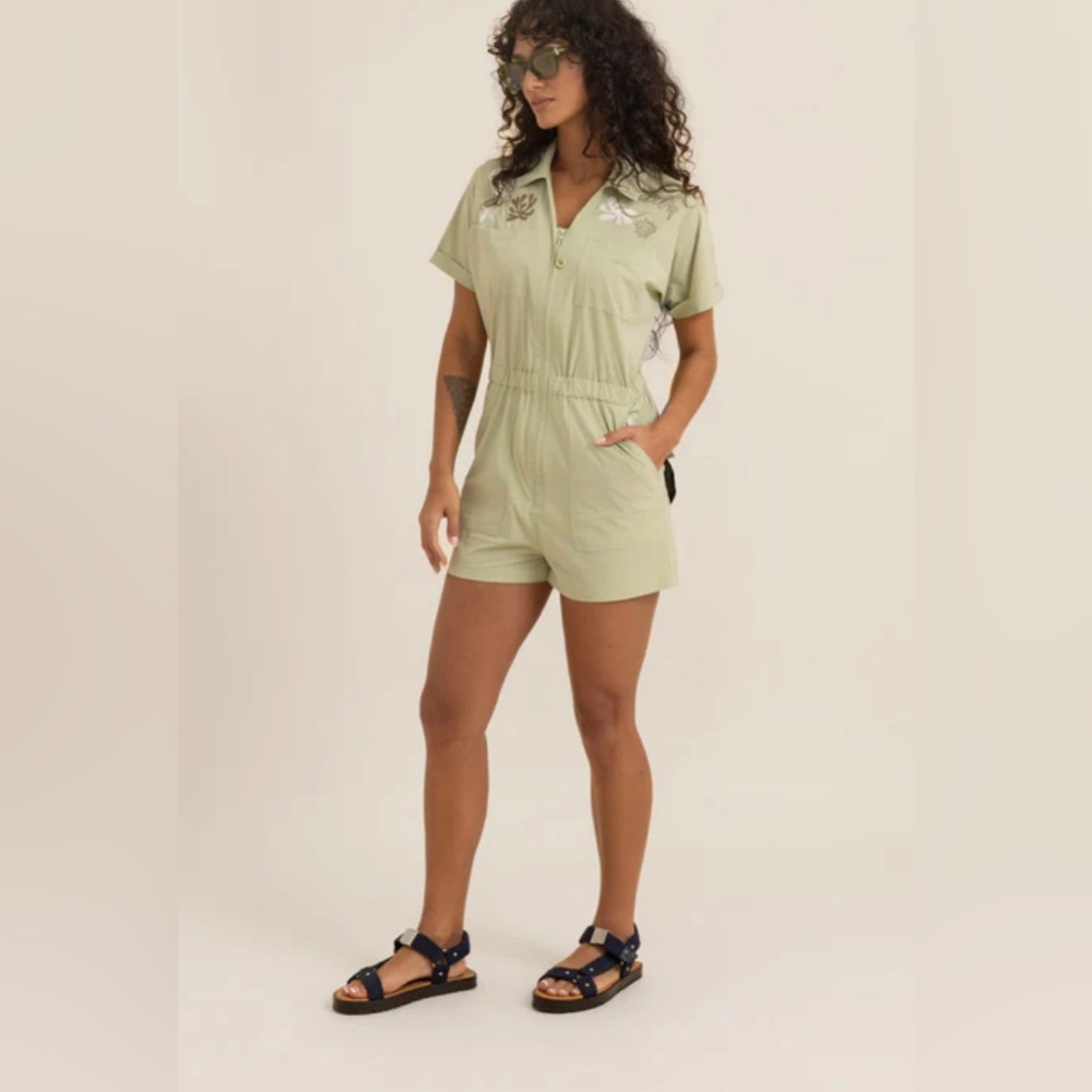 Roark Light Green Jumpsuit